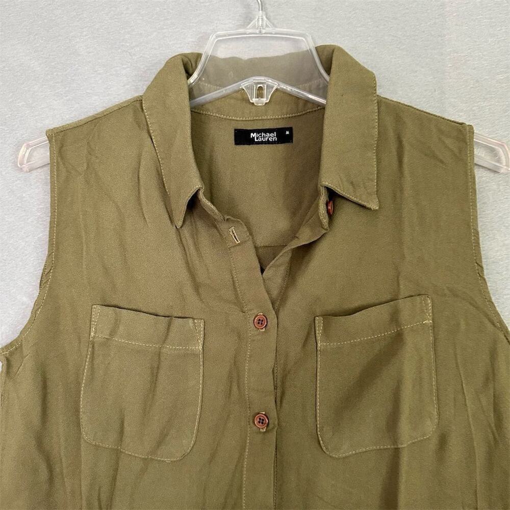 Revolve Michael Lauren Women Sz LARGE Preppy 90's Y2K Quiet Luxury USA Quality - Picture 2 of 5